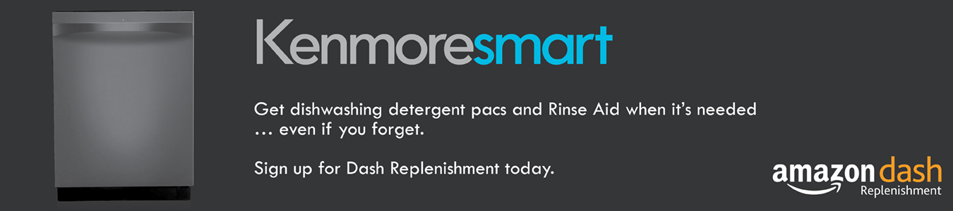 kenmore smart - amazon dash replenishment