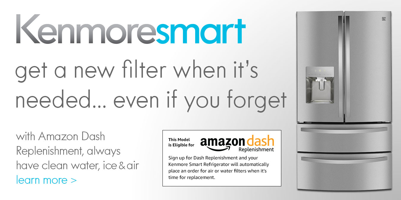 Kenmore Smart Amazon Dash Replenishment