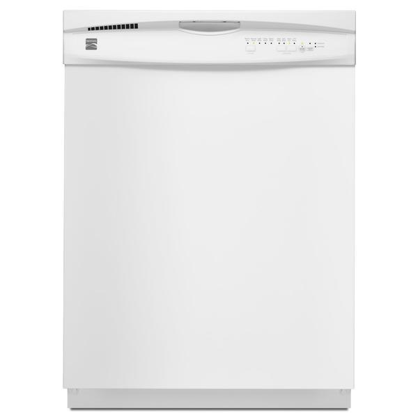Kenmore 17382 24 Built In Dishwasher White Kenmore