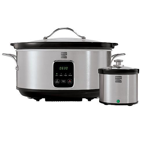 Kenmore MDTC700 7Quart Slow Cooker with Dipper Stainless Steel