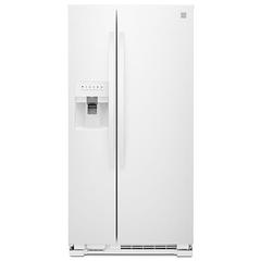 Kenmore 51752 21 Ct Ft Side By Side Refrigerator White Kenmore
